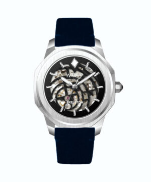 Nappey Skeleton Silver and Black SteelNY41 AD1XM 3B4A 600x719